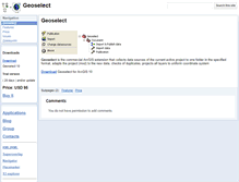 Tablet Screenshot of geoselect.geoblogspot.com
