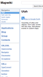 Mobile Screenshot of mapwiki.geoblogspot.com