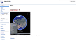 Desktop Screenshot of kml2kml.geoblogspot.com