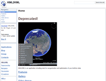 Tablet Screenshot of kml2kml.geoblogspot.com